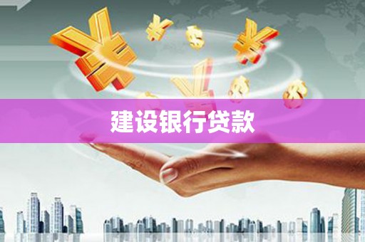 茶陵建设银行贷款