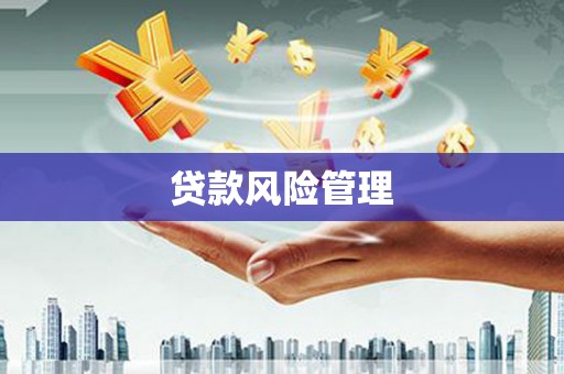 茶陵贷款风险管理