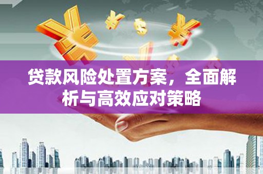 茶陵贷款风险处置方案，全面解析与高效应对策略