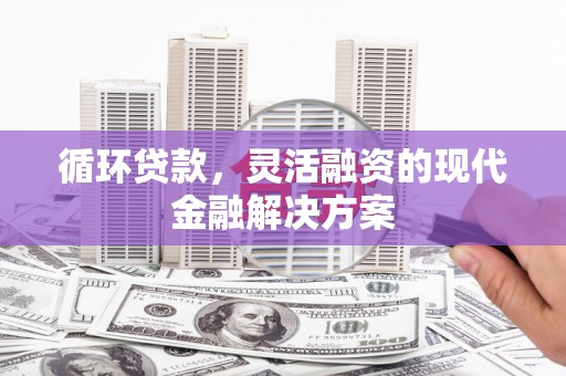 茶陵循环贷款，灵活融资的现代金融解决方案