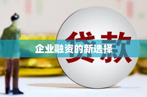 茶陵企业融资的新选择