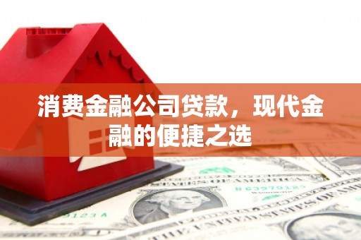 茶陵消费金融公司贷款，现代金融的便捷之选
