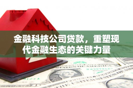 茶陵金融科技公司贷款，重塑现代金融生态的关键力量