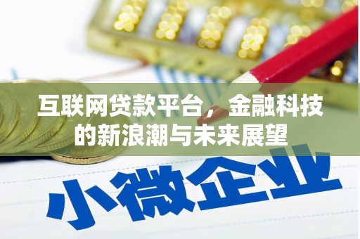 茶陵互联网贷款平台，金融科技的新浪潮与未来展望
