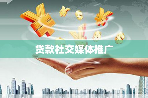茶陵贷款社交媒体推广