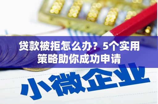 茶陵贷款被拒怎么办？5个实用策略助你成功申请