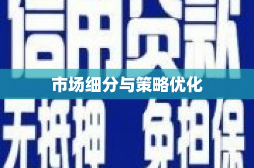 茶陵市场细分与策略优化