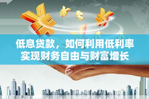 茶陵低息贷款，如何利用低利率实现财务自由与财富增长